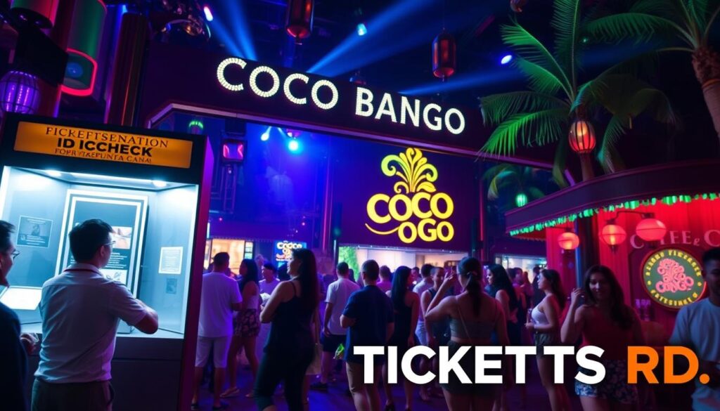 Coco Bongo Punta Cana verificación de identificación