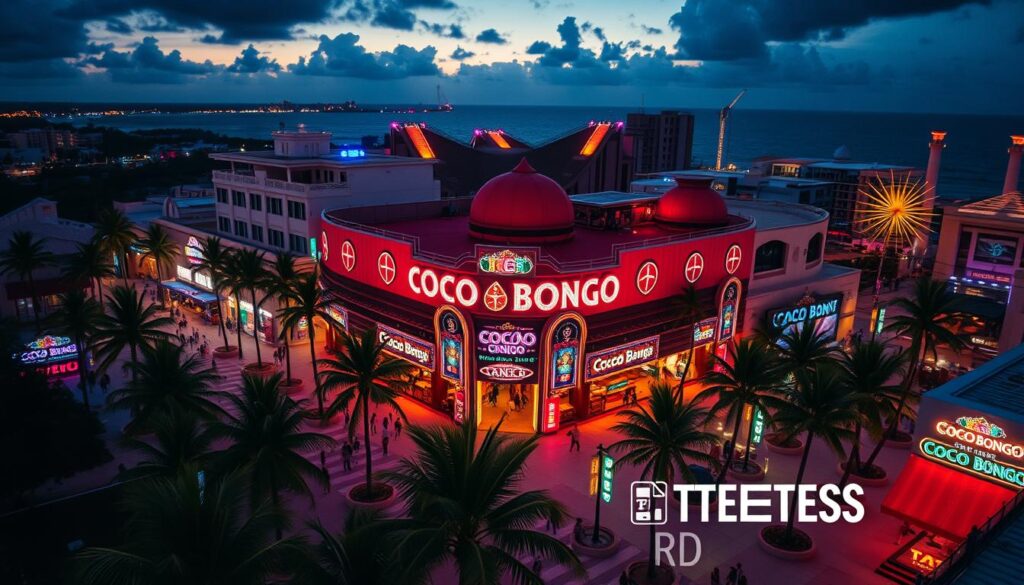 Ubicación de Coco Bongo en Cancún